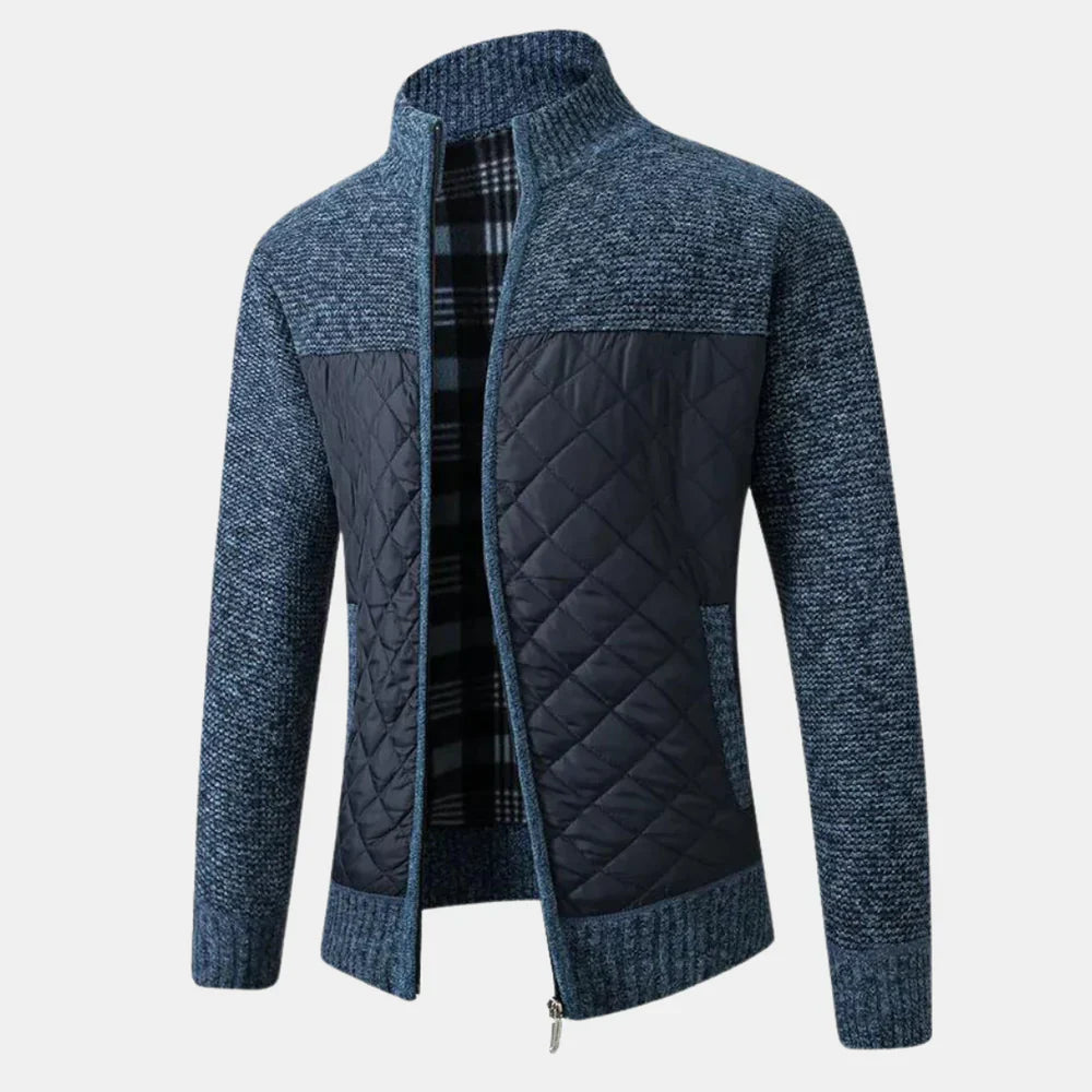 SPECIFIC™ | Strickjacke mit Stehkragen