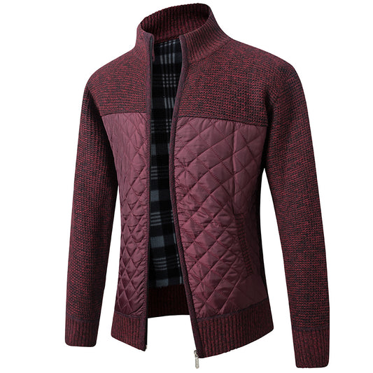 SPECIFIC™ | Strickjacke mit Stehkragen